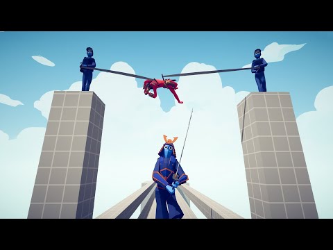 2 GRAPPLER & SAMURAI GIANT Vs EVERY UNIT | TABS Totally Accurate Battle Simulator