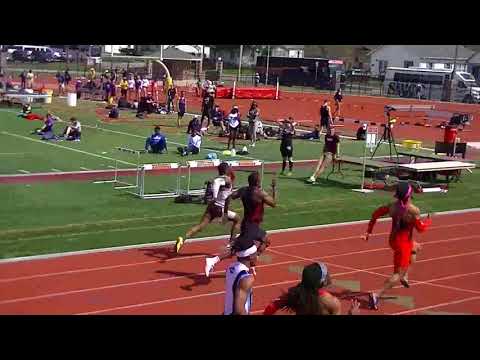 NWC Track & Field: 100 M @ Kip Janvrin 2018