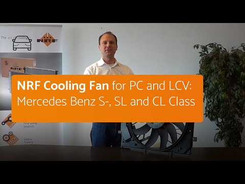 NRF Cooling Fan for passenger cars and light commercial vehical: Mercedes Benz S-, SL and CL Class