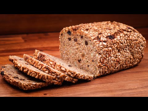 This Unique Rye Bread Contains More Seeds Than Flour! No-knead 100% Wholegrain Rye Recipe