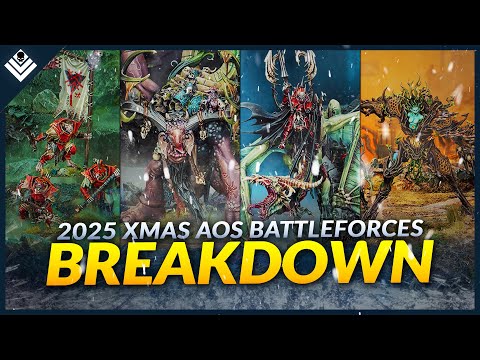 Age of Sigmar Christmas Battleforce Boxes 2025 - What to Expect and What's Worth Buying!