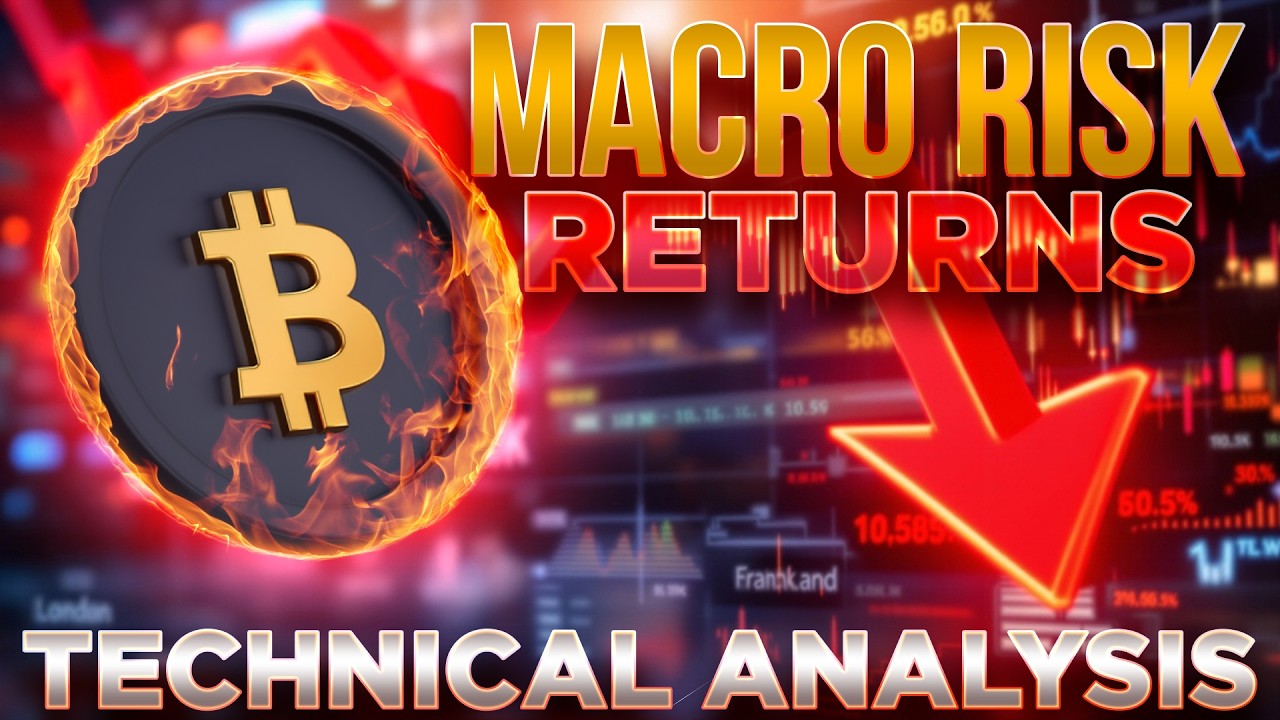 Macro Risks vs Crypto📉Technical Analysis @EvanAldo