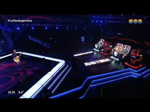 Pablo Garcia canta ~Sobrio,de Maluma ~en la voz audiciones 2022