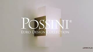 1_Watch A Video About the Possini Euro Naya High Brushed Champagne Alabaster Wall Sconce
