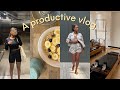 spend a productive week with me! | working out, chill days, cooking, cleaning, shopping, etc.