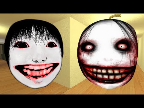 Yoshie And Scary Eyeless Nextbot Gmod