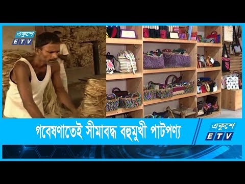 থমকে আছে বহুমুখী পাটপণ্যের বাণিজ্যিক উৎপাদন