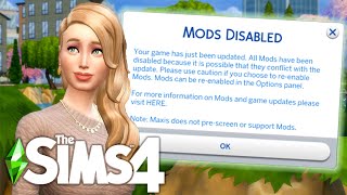 HOW TO FIX DISABLED MODS AFTER UPDATE IN SIMS 4? | CC NOT WORKING AFTER SIMS 4 DECEMBER 2020 UPDATE