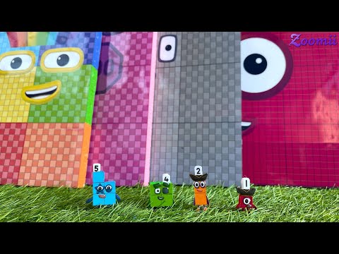 Looking for Numberblocks Puzzle Tetris NEW 700-1000 Space ASMR - Numberblocks Satisfying Video #97