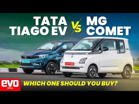 Tata Tiago EV vs MG Comet | Which EV Should You Buy? | evo India