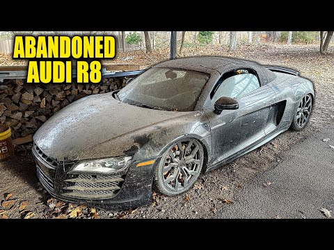 Thumbnail for Abandoned Supercar: Audi R8 | First Wash in Years! | Car Detailing Restoration by Supercar, Audi, SEAT, Car