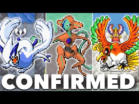 DEOXYS, LUGIA & HO OH Events CONFIRMED in Pokemon Fire Red & Leaf Green