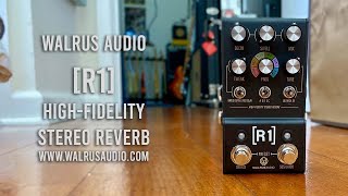 Video thumbnail for Walrus Audio: [R1] High-Fidelity Stereo Reverb by Brett Kingman