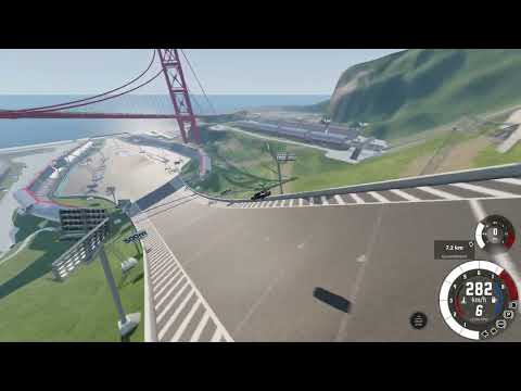 Car Jump Arena 2023 - Jump Preview (4K, 60 FPS)