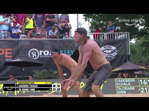 Deafening Hit by Jeremy Casebeer | AVP Austin Open 2019