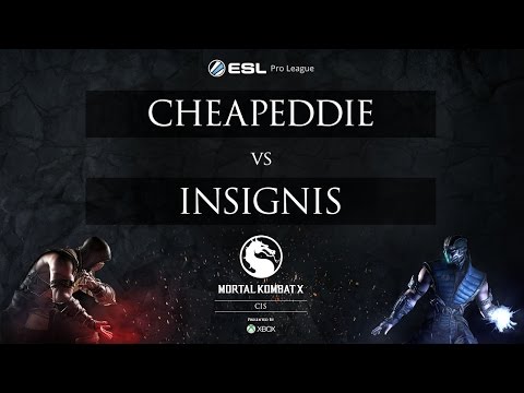 CheapEddie vs Insignis - ESL MKX Pro League [CIS] - Week 1