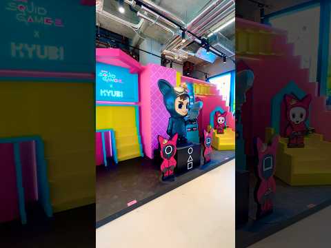 Kyubi x Squid Game 3 Popup Store #kyubi #squidgame3