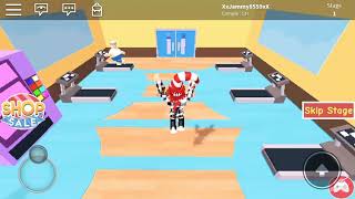 Roblox Escape The Gym Obby Th Clip -