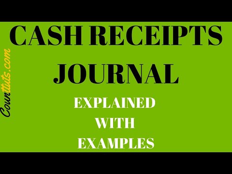 Cash Receipts Journal (CRJ) | Explained with Examples