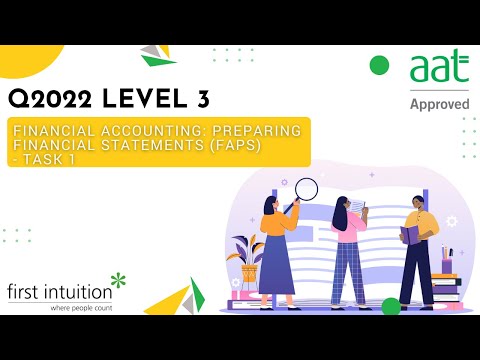 AAT Q2022 Level 3 Financial Accounting: Preparing Financial Statements - Task 1 Cont First Intuition