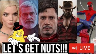 LET&#39;S GET NUTS!!! *LIVE* FANTASTIC 4 RUMORS | HOT TOYS NEWS | ENTERTAINMENT NEWS &amp; SO MUCH MORE!!!