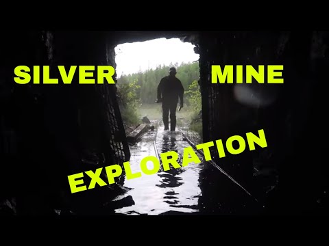 Esplorando una miniera d'argento abbandonata