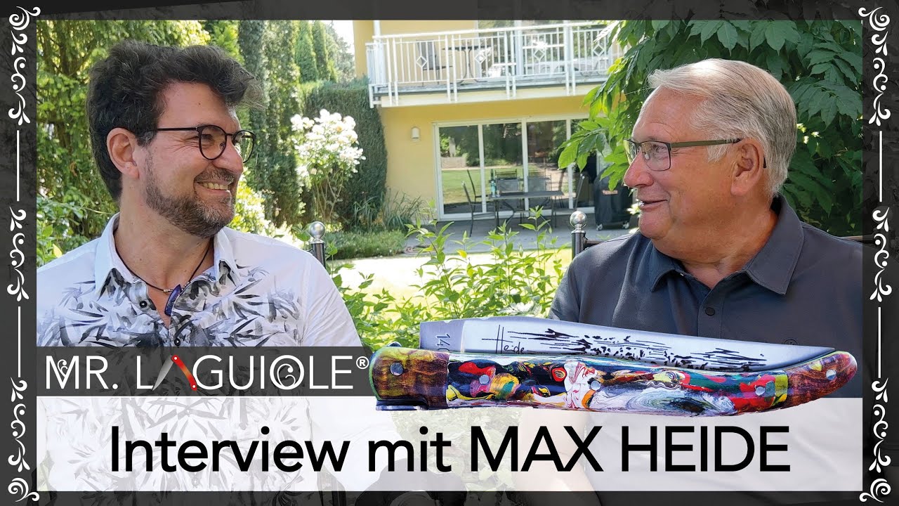 Mr. Laguiole und Max Heide - David Dauvillaire