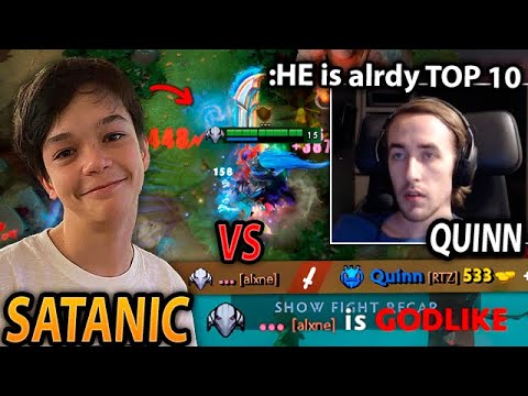 SATANIC 15yo god meets QUINN on STREAM and destroys them
