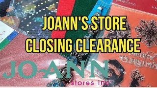 Joann's Fabric Store Closing Clearance Haul