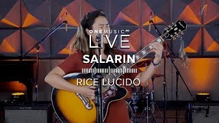 "Salarin" by Rice Lucido | One Music LIVE
