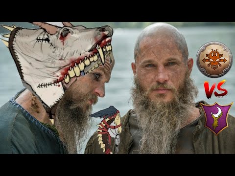 THE VIKING & THE HAG - Norsca vs Dark Elves | Total War Warhammer 2