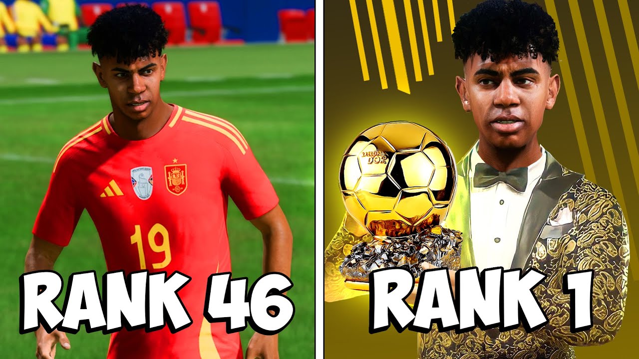 Tornei o Lamine Yamal o MELHOR Jogador do Mundo!