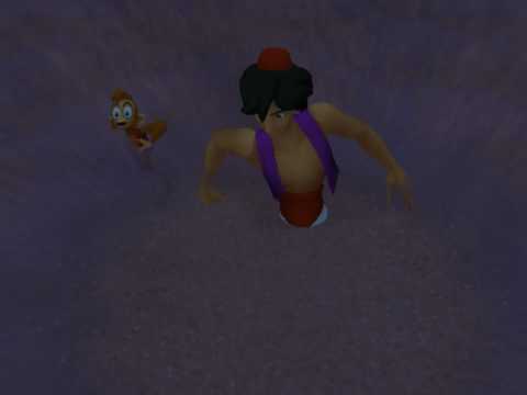 Kingdom Hearts, English cutscene: 94 - Aladdin Trapped - HD 720p