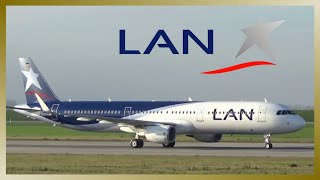 preview picture of video '[First flight] LAN Airlines Airbus A321 | Takeoff and landing'