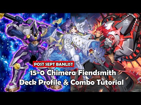 Chimera Fiendsmith Deck Profile & 5 Must See Combo's!! POST Sept 2024 Banlist