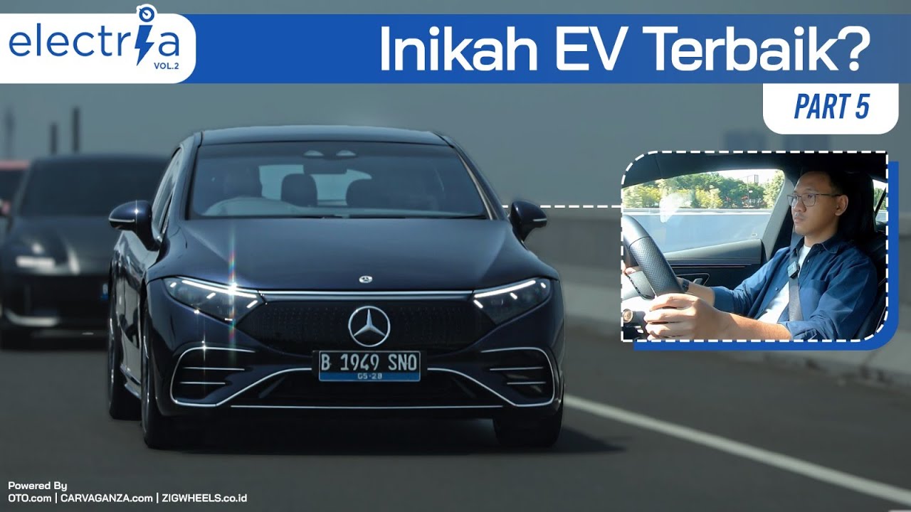 Electria Eps 5: Mercedes-Benz EQS 450+ AMG Line, Layak Harganya Rp3,5 Miliar???