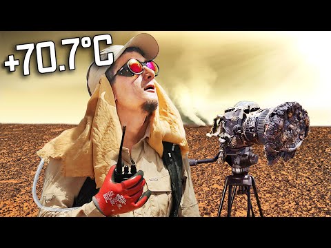 Reise zum HEISSESTEN ORT der Welt (70,7°C) in die WÜSTE LUT