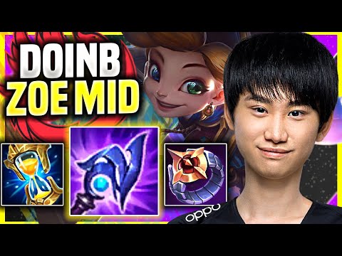 DOINB PERFECT GAME WITH ZOE! - FPX DoinB Plays Zoe Mid vs Sett! | Season 11
