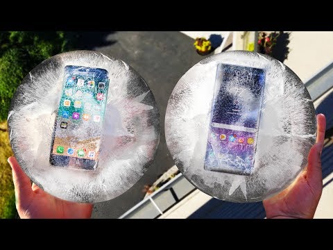 iPhone 8 e Samsung Galaxy Note 8 in uno strambo Drop test: prima congelati e poi lanciati sull’asfalto iPhone 8 e Samsung Galaxy Note 8 in uno strambo Drop test: prima congelati e poi lanciati sull’asfalto