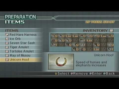 Dynasty warriors 5 Empires - Weapon upgrade & Custumize. [Walkthrough] [4/7]
