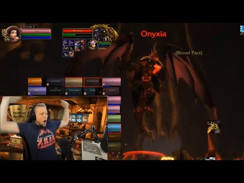 Casual Faerlina Server First Onyxia Kill! + Drama