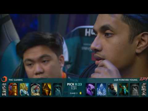 LGD Forever Young vs TNC Pro Team Game 2 | DOTA 2 The International 7 (TI7) 2017 UB Quarterfinals
