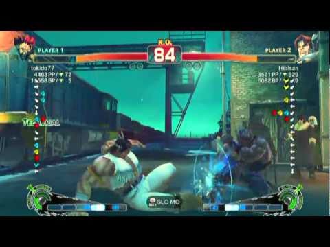 SSF4 AE: tokido77(Akuma) vs Hibisan(Hawk) - HD 720p