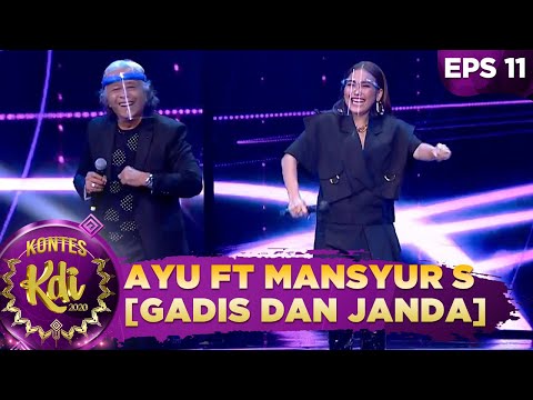 GOYANG BARENG! Mansyur S ft Ayu Ting Ting [GADIS DAN JANDA] - KONTES KDI 2020