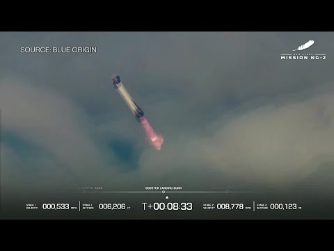Bezos' Blue Origin Successfully Lands Booster After Rocket ...
