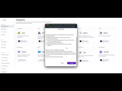 How to connect Gong to Breakout