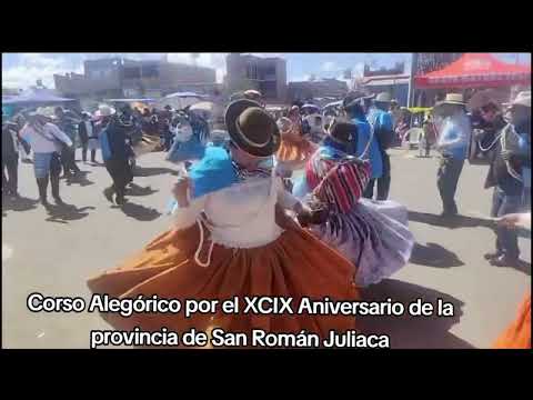 CORSO ALEGORICO POR EL XCIX ANIVERSARIO DE LA PROVINCIA DE SAN ROMAN 11-10-2025