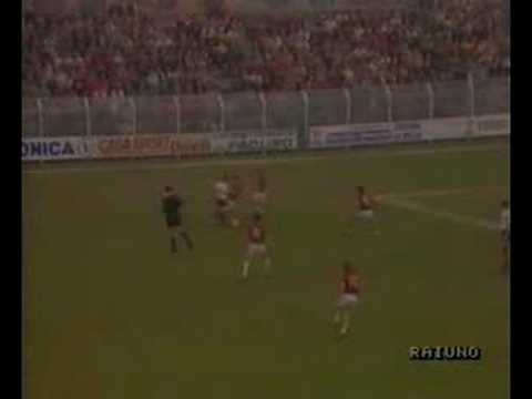 servizio rai Spezia - Lucchese 1-0 1988-1989