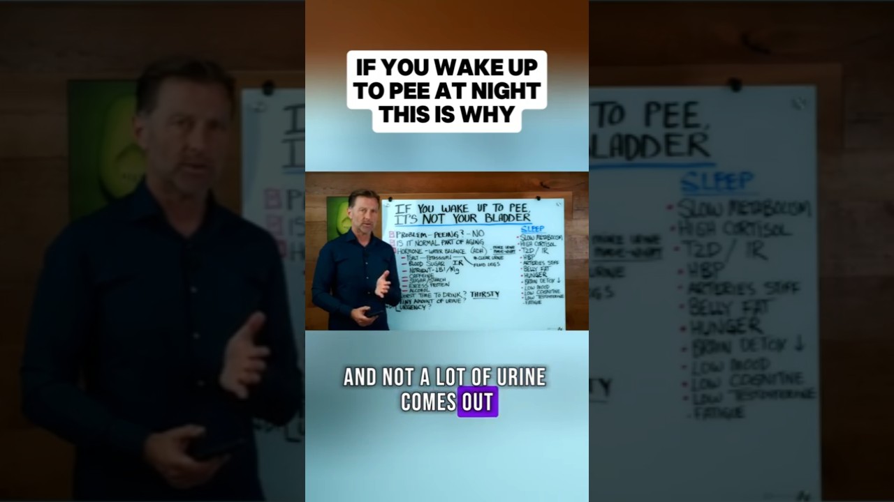 Waking Up to Pee at Night? It’s Not Your Bladder!