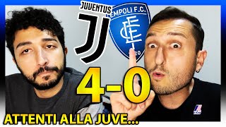 😱 JUVENTUS-EMPOLI 4-0: SEMBRANO un'altra SQUADRA... ATTENTI ad ALLEGRI...